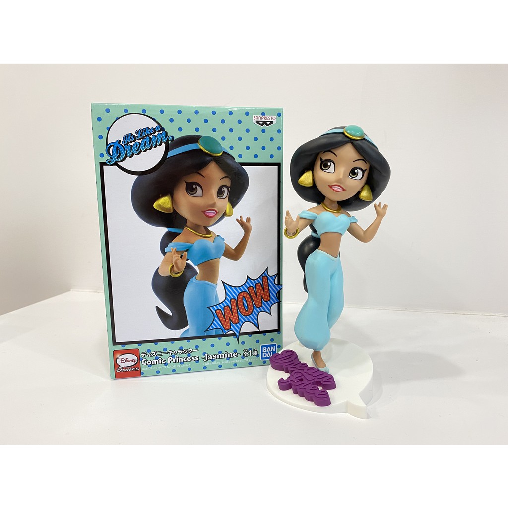 Jasmine ของแท้ JP - Comic Princess Banpresto [โมเดล Disney]