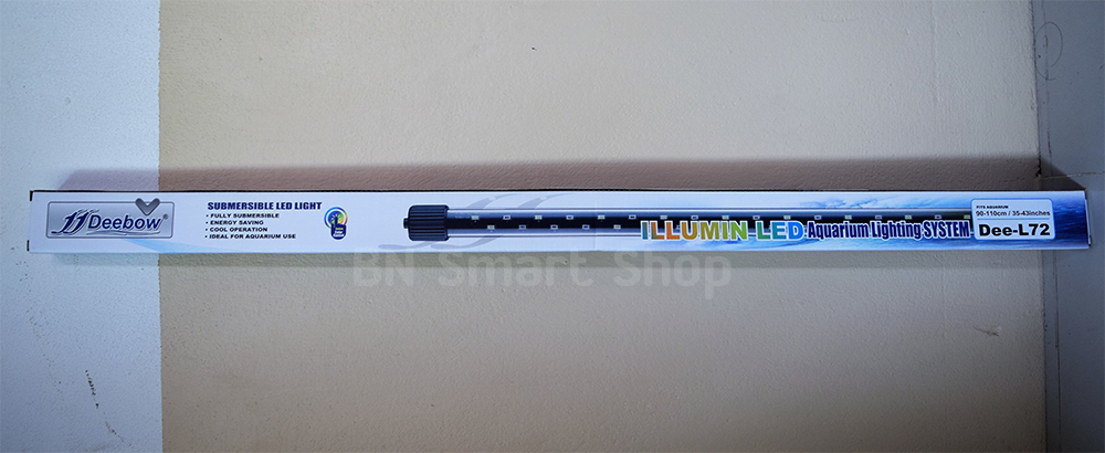 หลอดไฟ LED กันน้ำ ปรับไฟได้ 3 แบบ Deebow Dee-L72 กำลัง 32 วัตต์ ใช้กับตู้ขนาด 90-110 ซม. / 35-43 นิ้ว