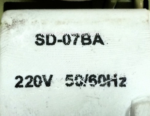 มอเตอร์ ตู้เย็น โนฟรอส ขอบบางขาว เขียวอ่อน