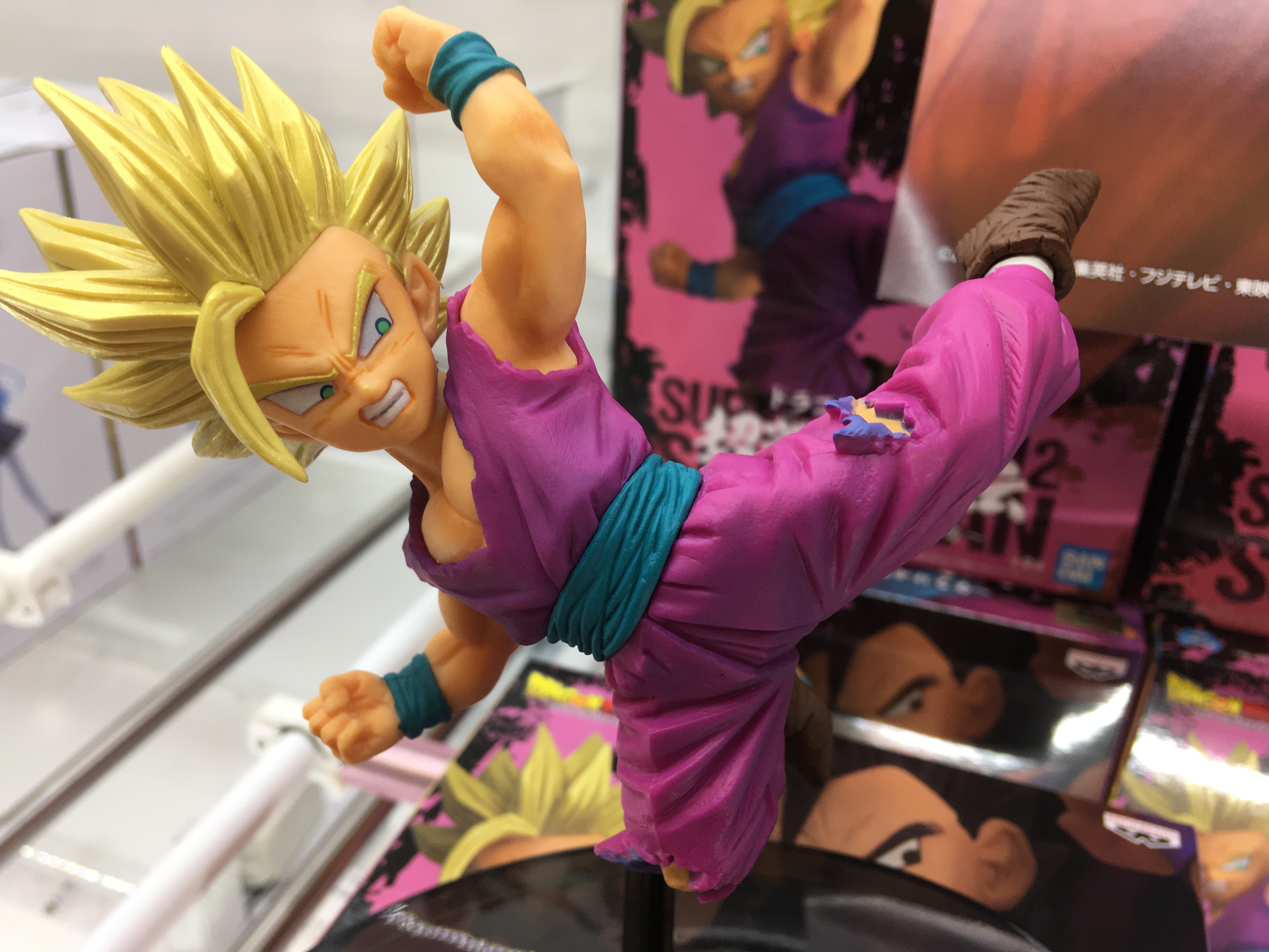 Gohan Super Saiyan ของแท้ JP แมวทอง - Chosenshiretsuden Banpresto [โมเดลดราก้อนบอล]