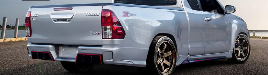 Vazooma-Xใส่รุ่น(Z-EditionSmartCabตัวเตี้ย) VS Toyota Hilux Revo'18-On [ชุดแต่งที่คู่ควรกะบะพันธุ์แกร่่ง]