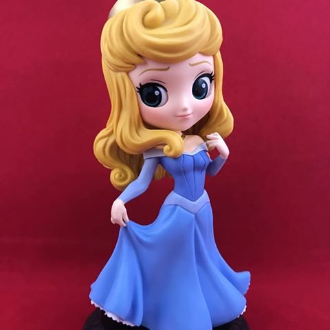 Aurora - Pastel Color ของแท้ JP - Q Posket Banpresto [โมเดล Disney]