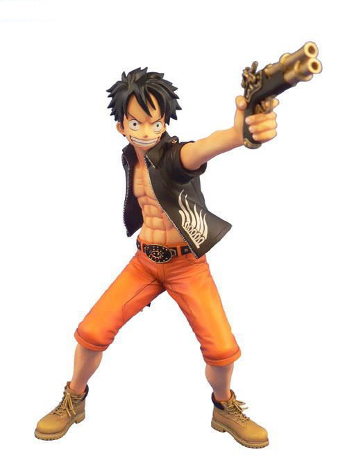 Luffy ของแท้ JP - Door Painting Collection Figure Plex [โมเดลวันพีช]