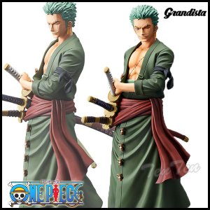 Zoro ของแท้ JP แมวทอง - Grandista Banpresto [โมเดลวันพีช]