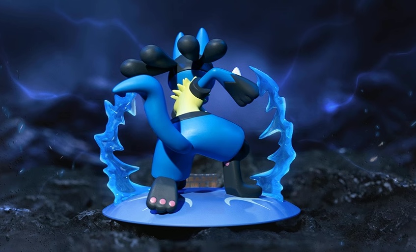 Lucario ของแท้ - Prime Figure Mini Funism [โมเดลโปเกมอน]