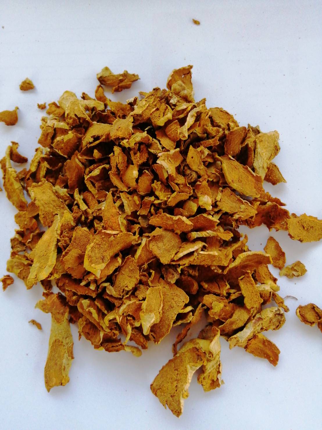 ขมิ้นชันหั่นเเว่น turmeric Organic