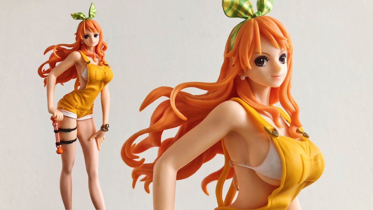 Nami Stampede ของแท้ JP แมวทอง - Glitter & Glamours Banpresto [โมเดลวันพีช]