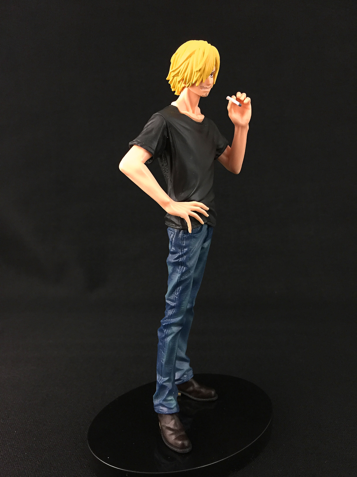Sanji ของแท้ JP แมวทอง - Jeans Freak Banpresto [โมเดลวันพีช]