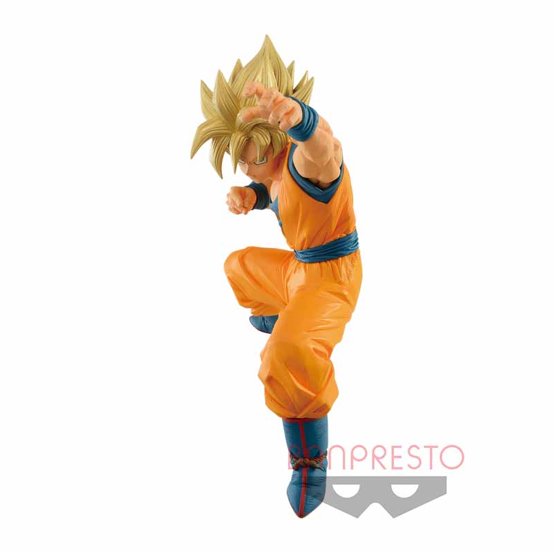 Goku Super Saiyan ของแท้ JP แมวทอง - Zenkai Solid Banpresto [โมเดลดราก้อนบอล]