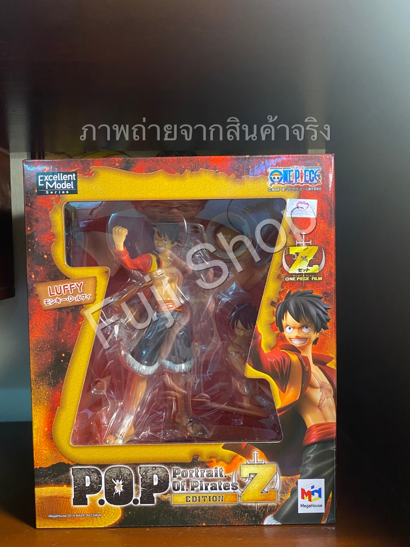 Luffy Film Z ของแท้ JP แมวทอง - POP Megahouse [โมเดลวันพีช]