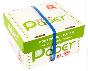 กระดาษต่อเนื่อง [TKS] 9.5"*5.5" 3ชั้น ไม่มีเส้น