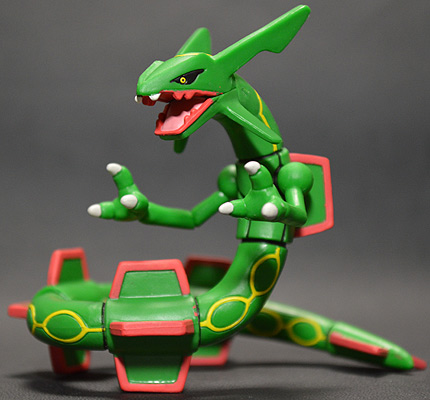 Rayquaza ของแท้ JP - Monster Collection Takara Tomy [โมเดลโปเกมอน]