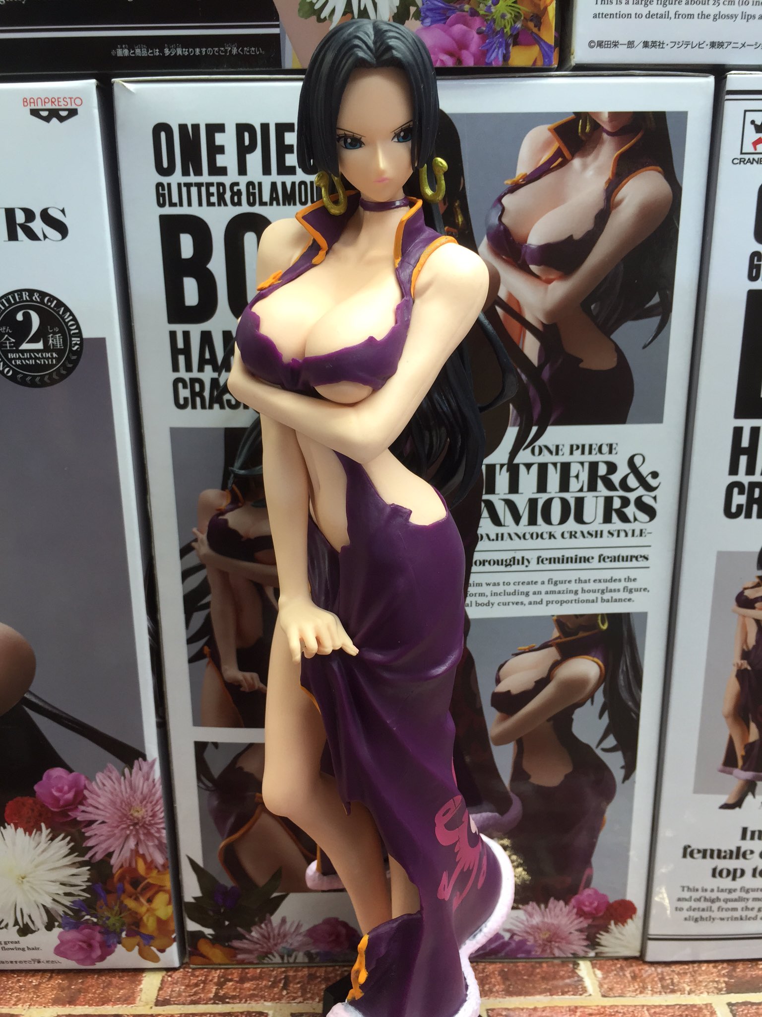Boa Hancock Crash Style ของแท้ JP แมวทอง - Glitter & Glamours Banpresto [โมเดลวันพีช]