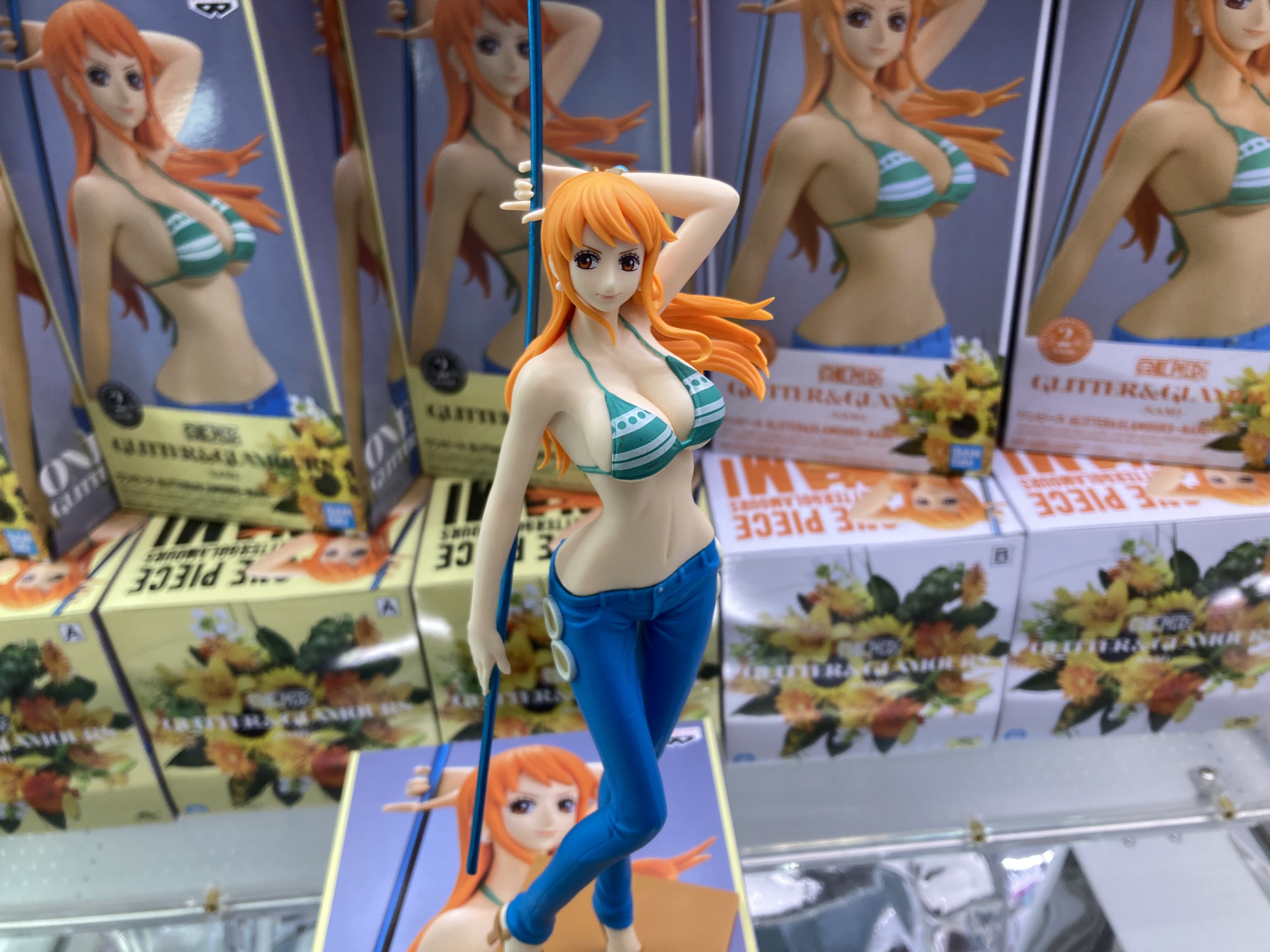 Nami ของแท้ JP แมวทอง - Glitter & Glamours Banpresto [โมเดลวันพีช]