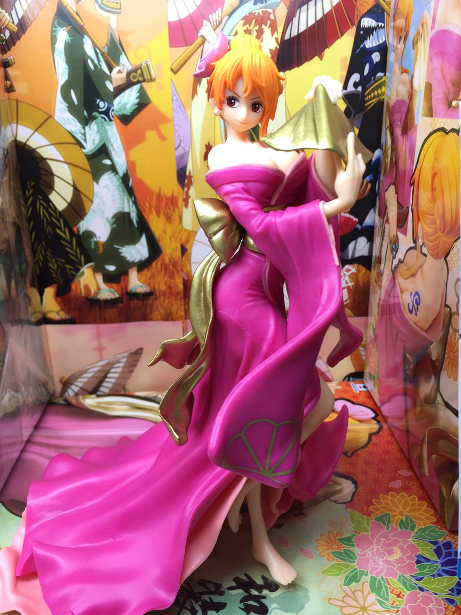 Nami ของแท้ JP แมวทอง - Waso Komachi Banpresto [โมเดลวันพีช]