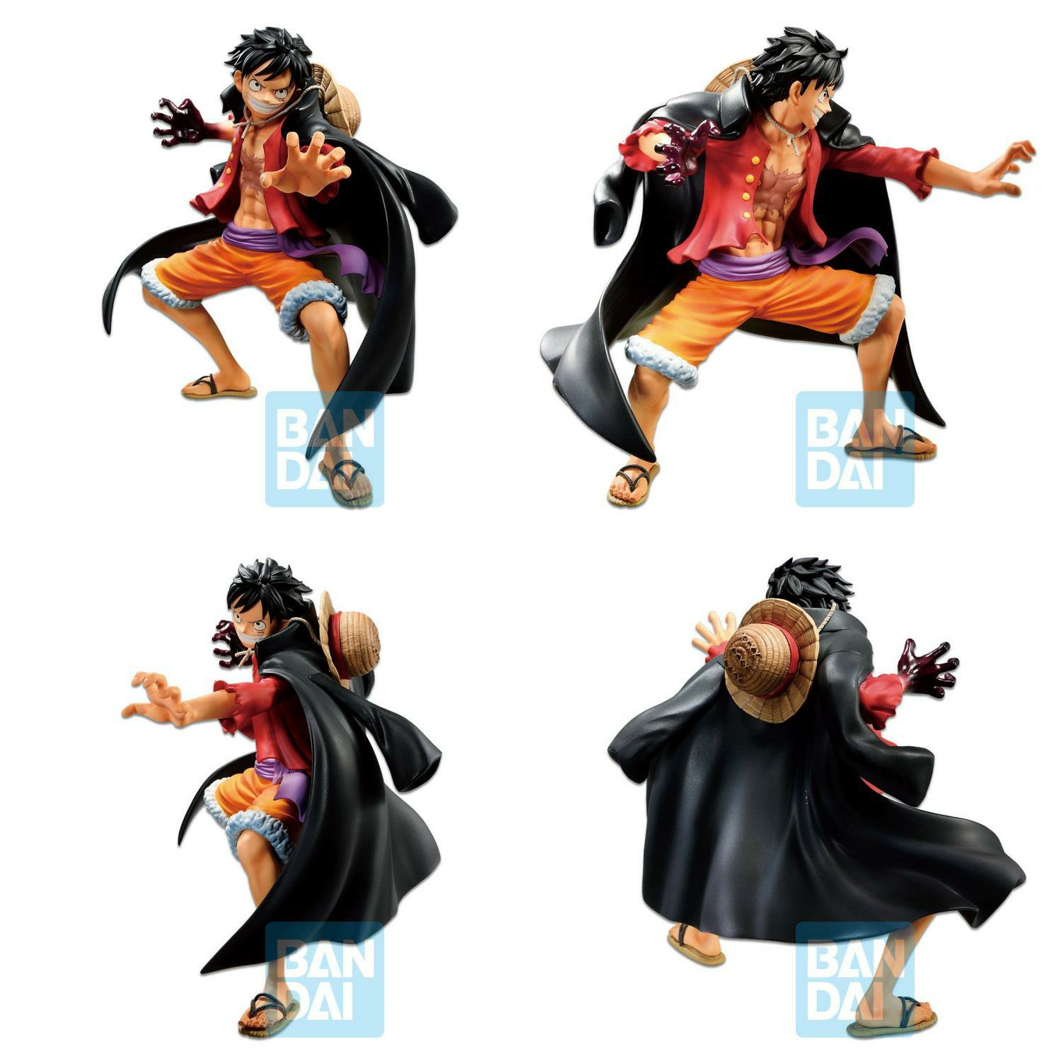 The Worst Generation Set ของแท้ JP แมวทอง - Ichiban Kuji Banpresto [โมเดลวันพีช] (3 ตัว)