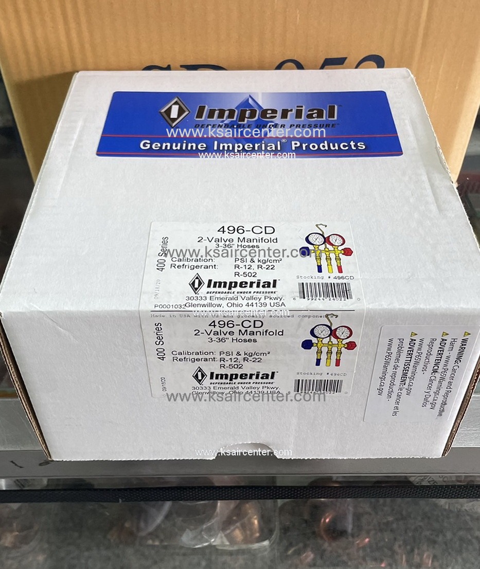 ชุดเกจชาร์จนํ้ายา IMPERIAL (Model 496-CD) (รหัสสินค้า 001001)