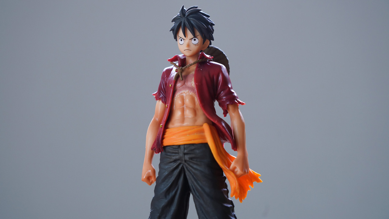 Luffy Stampede ของแท้ JP แมวทอง - Grandline Men Banpresto [โมเดลวันพีช]