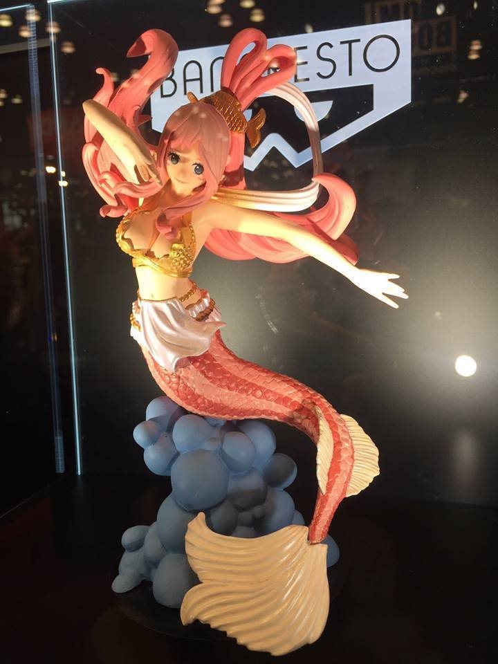 Shirahoshi ของแท้ JP แมวทอง - Banpresto World Figure Colosseum [โมเดลวันพีช]