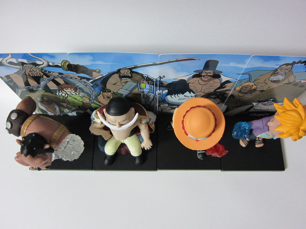 The Legend of Edward Newgate Set ของแท้ JP แมวทอง - WCF Ichiban Kuji Banpresto [โมเดลวันพีช] (4 ตัว)