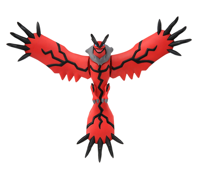 Yveltal ของแท้ JP - Monster Collection Takara Tomy [โมเดลโปเกมอน]