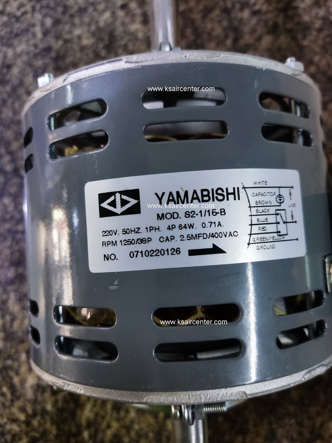 มอเตอร์ แฟนคอยล์ YAMABISHI