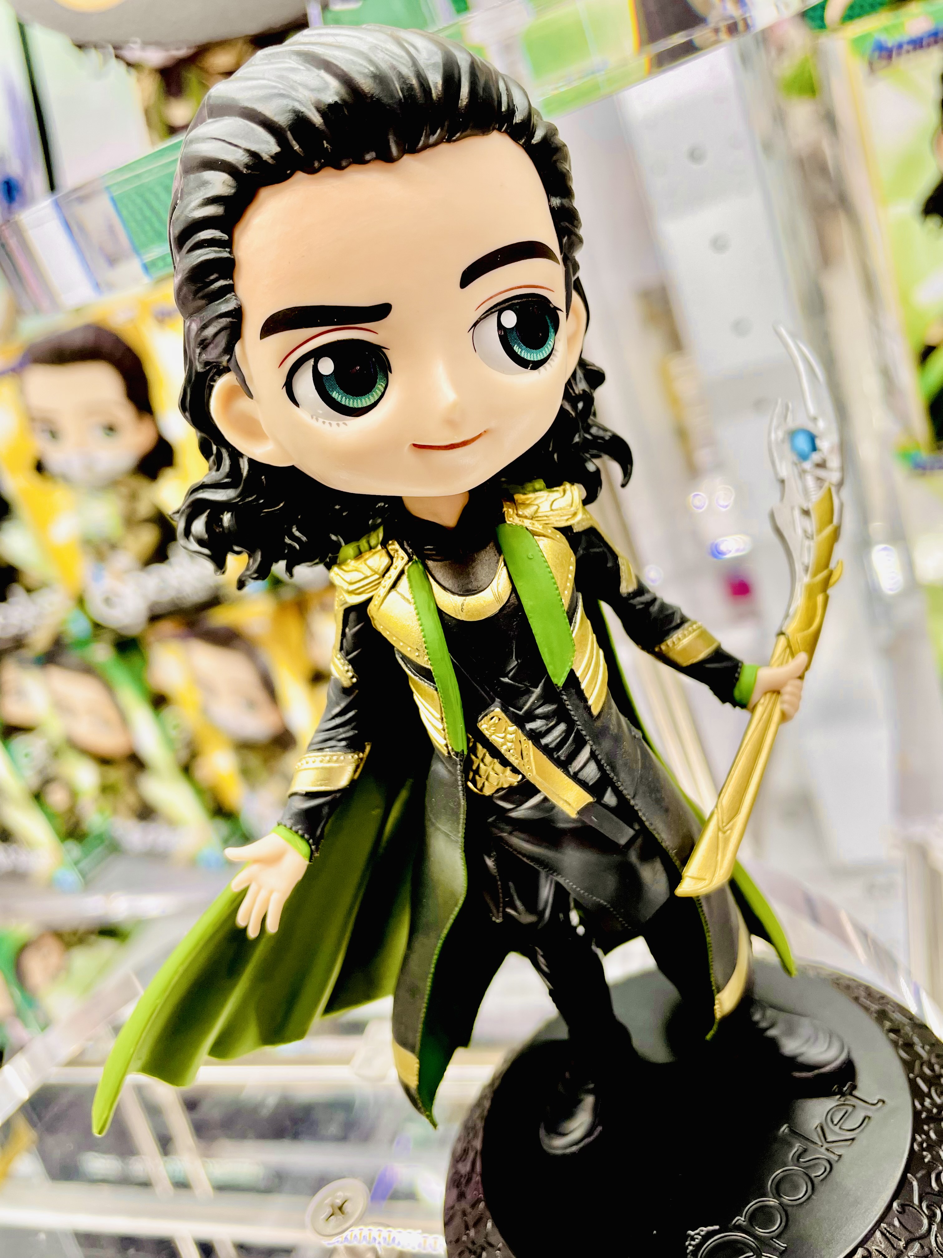 Loki - ver.A ของแท้ JP - Q Posket Banpresto [โมเดล Marvel]