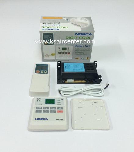 รีโมท เทอร์โมรูม แบบไร้สาย NORCA