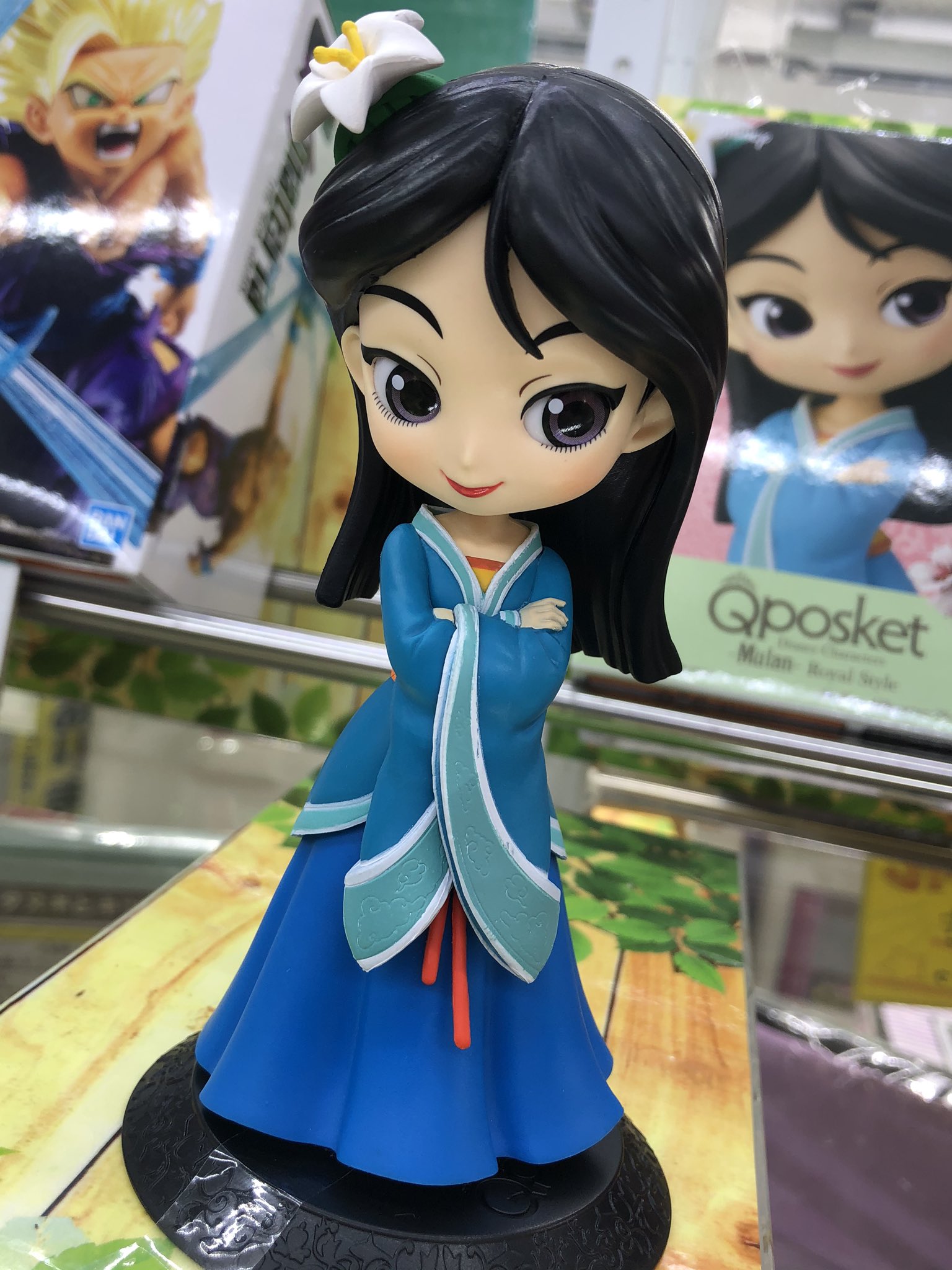 Mulan Royal Style - Normal Color ของแท้ JP - Q Posket Banpresto [โมเดล Disney]
