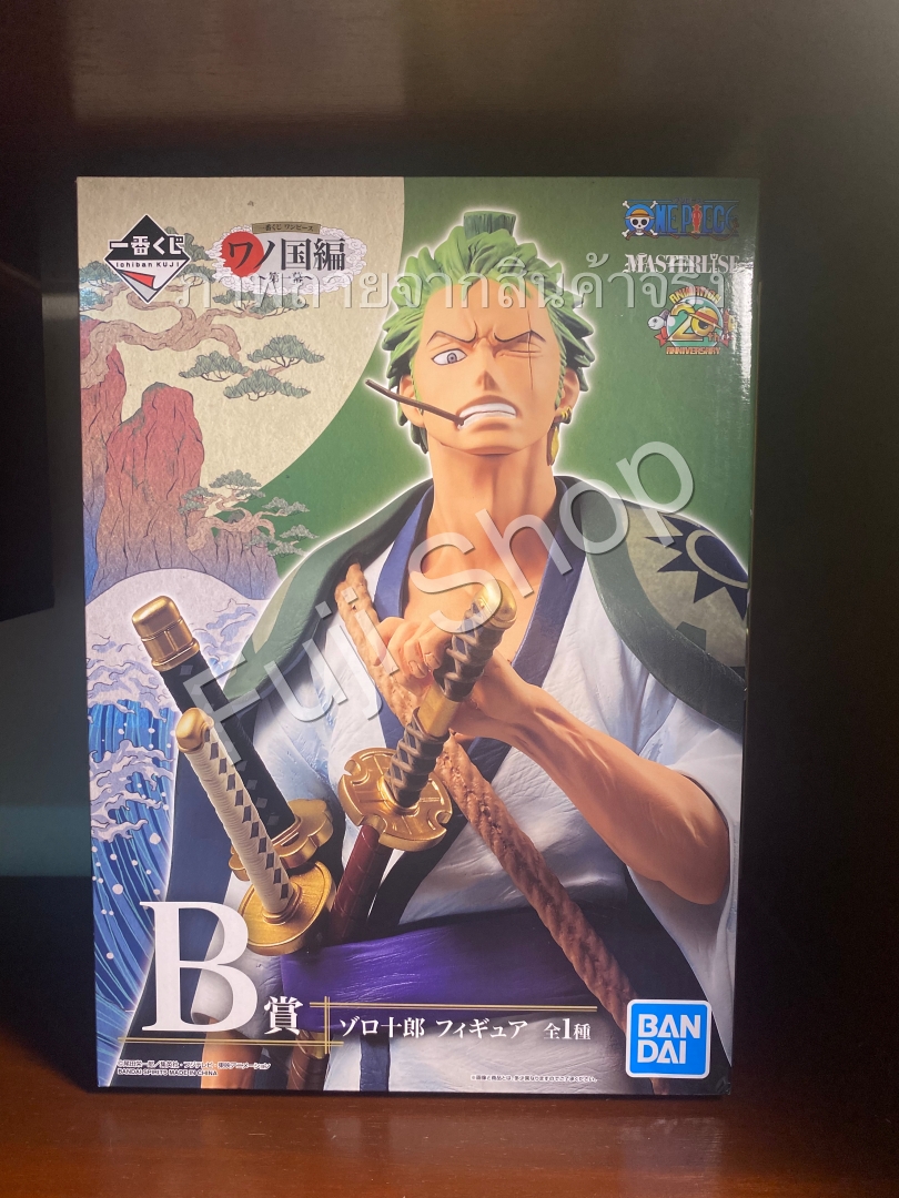 Zoro Wano ของแท้ JP แมวทอง - Ichiban Kuji Banpresto [โมเดลวันพีช]