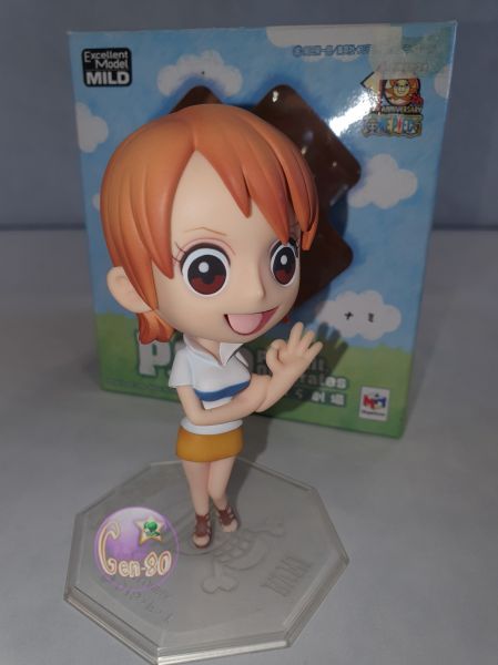 Nami ของแท้ JP แมวทอง - POP Mugiwara Theater Megahouse [โมเดลวันพีช]