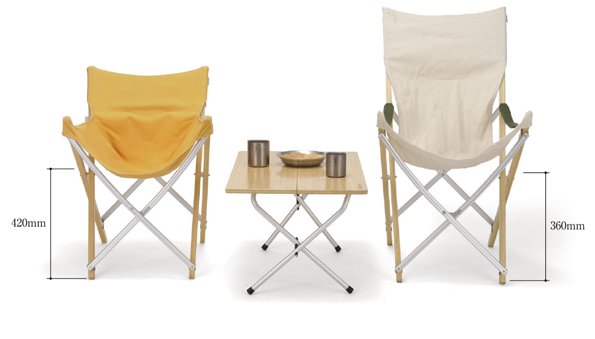 SnowPeak Take! Bamboo Chair LV-085
