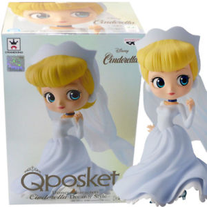 Cinderella Dreamy Style - Normal Color ของแท้ JP - Q Posket Banpresto [โมเดล Disney]