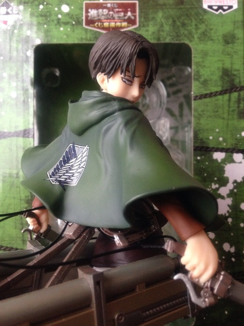 Levi ของแท้ JP - Ichiban Kuji [โมเดล Attack on Titan]