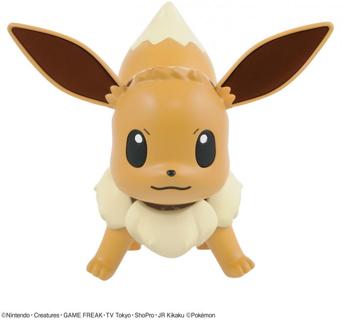 Eevee (แบบประกอบ) ของแท้ JP - Pokemon Plamo Bandai [โมเดลโปเกมอน]