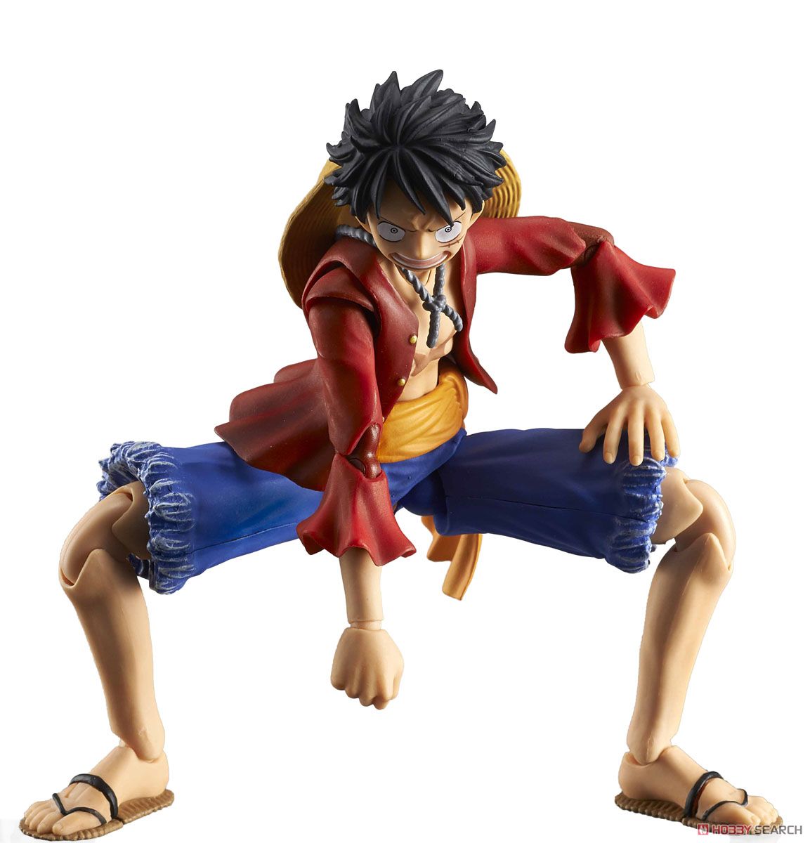 Luffy (ขยับได้) ของแท้ JP แมวทอง - Variable Action Heroes Megahouse [โมเดลวันพีช]