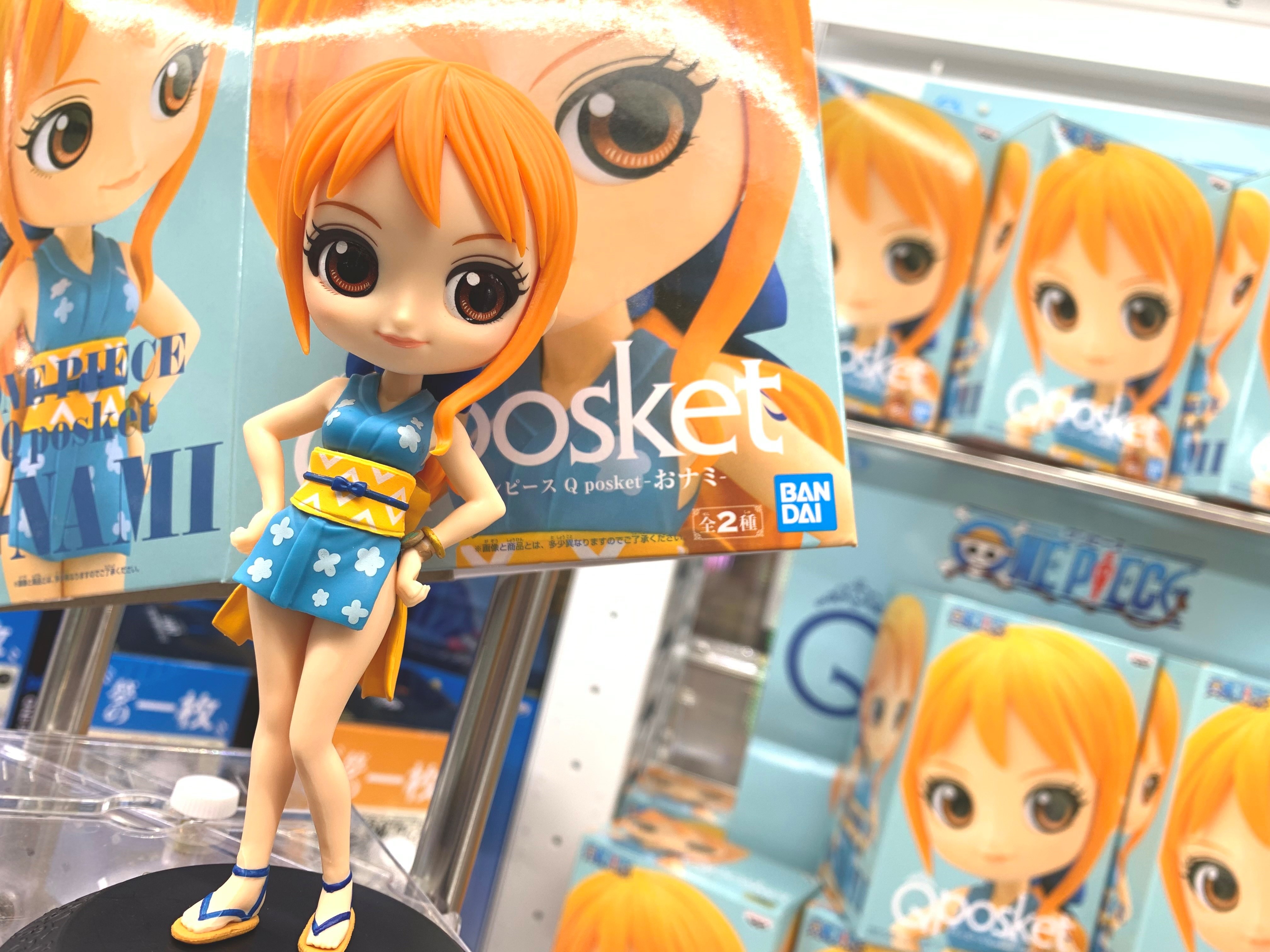 Nami Wano ของแท้ JP แมวทอง - Q Posket Banpresto [โมเดลวันพีช]