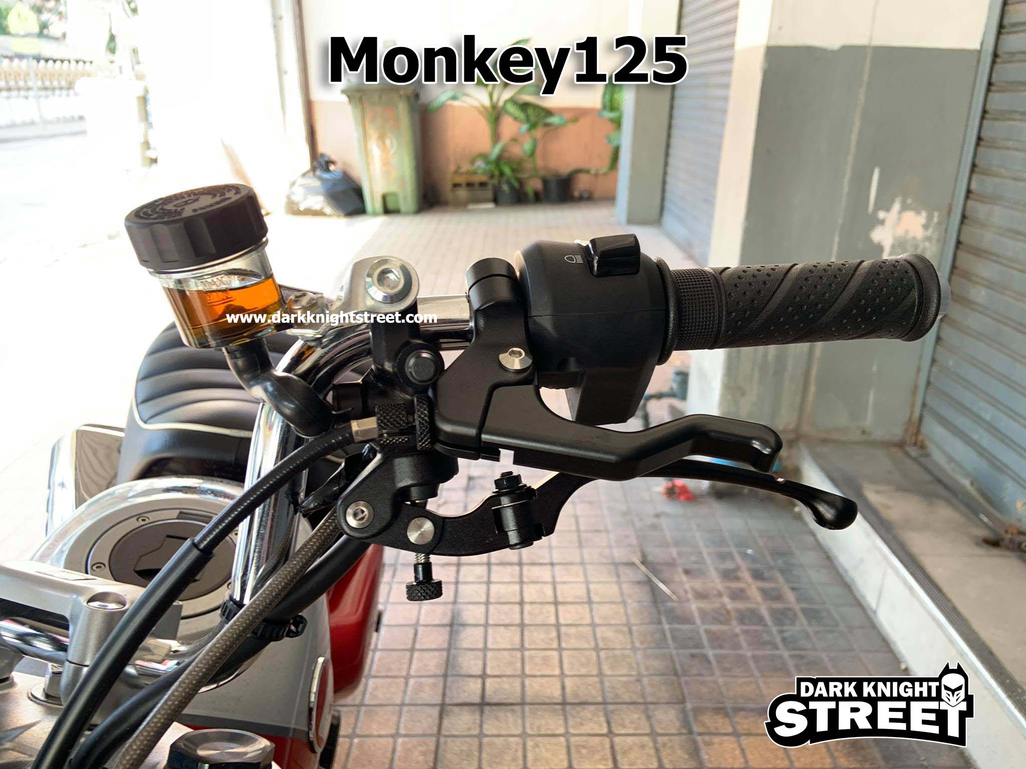 Monkey125 full setup handbrake stunt