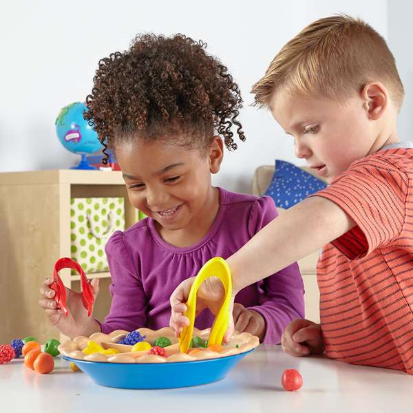 ชุดเกมพายผลไม้หรรษา ฝึกแยกสี สื่อการสอนอนุบาล,ปฐมวัย,ของเล่นเสริมพัฒนาการ, ของเล่นเสริมทักษะ