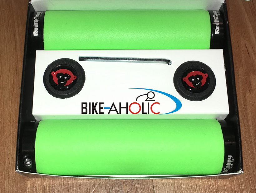 Red Monkey Klampz Lock-on Grips - สีเขียว