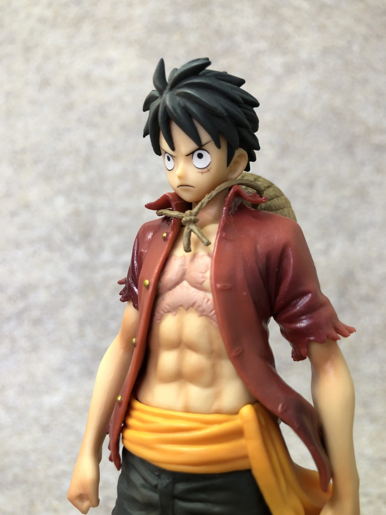 Luffy Stampede ของแท้ JP แมวทอง - Grandline Men Banpresto [โมเดลวันพีช]
