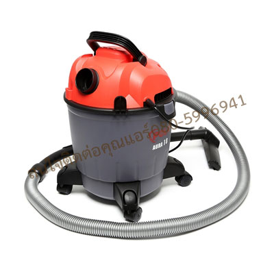 AURA-18 เครื่องดูดฝุ่น-ดูดน้ำ POLO และเป่าลม 1200 W. ถังพลาสติก จุ 18 ลิตร