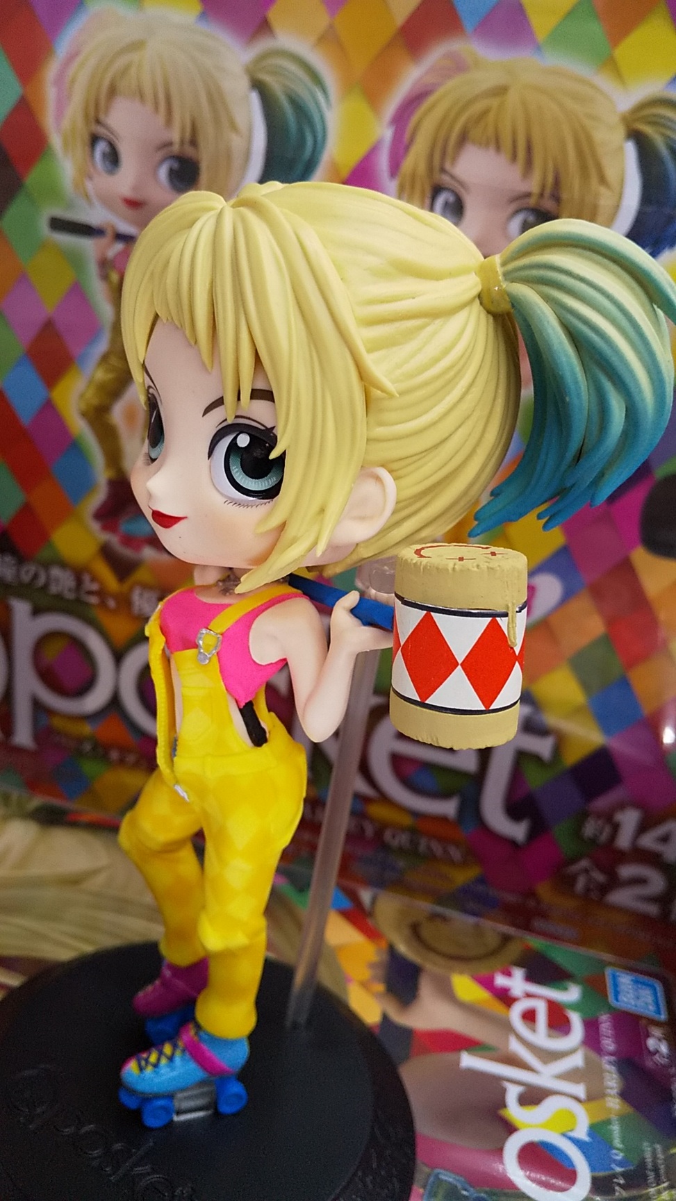 Harley Quinn - Pastel Color ของแท้ JP - Q Posket Banpresto [โมเดล DC]