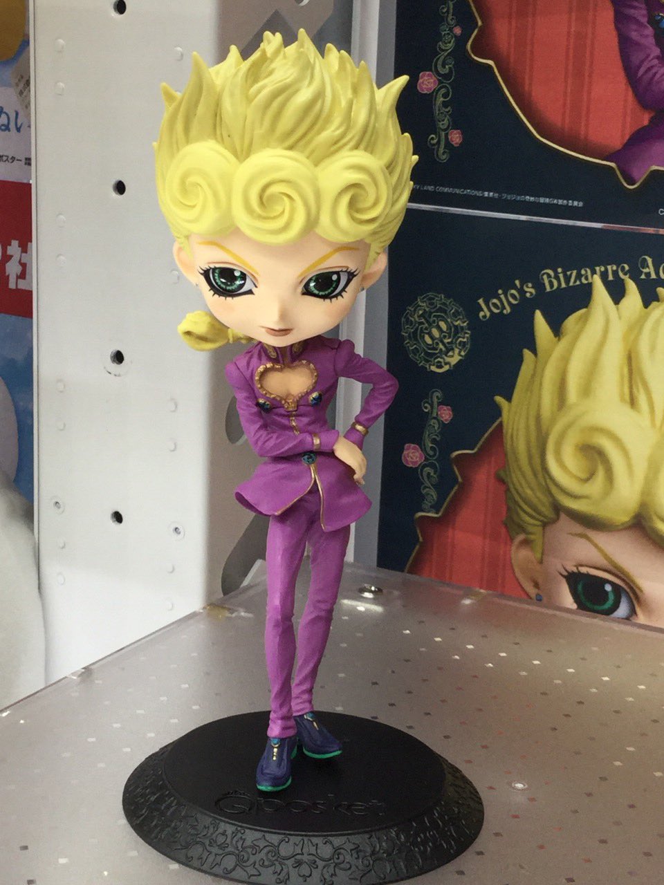 Giovanna ของแท้ JP - Q Posket Banpresto [โมเดล JoJo]
