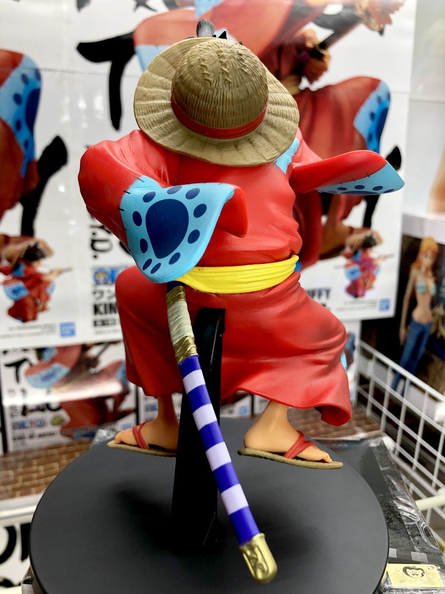 Luffy Wano ของแท้ JP แมวทอง - King of Artist Banpresto [โมเดลวันพีช]