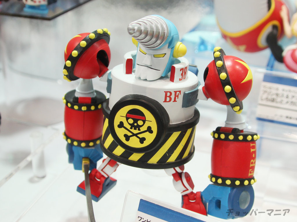 Franky ของแท้ JP แมวทอง - Chara Bank Megahouse [โมเดลวันพีช]