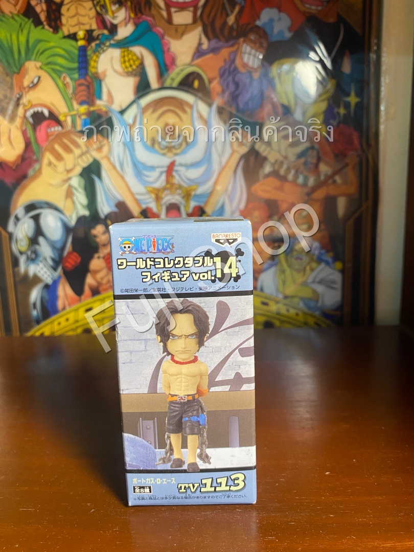 Ace ของแท้ JP แมวทอง - WCF Banpresto [โมเดลวันพีช]