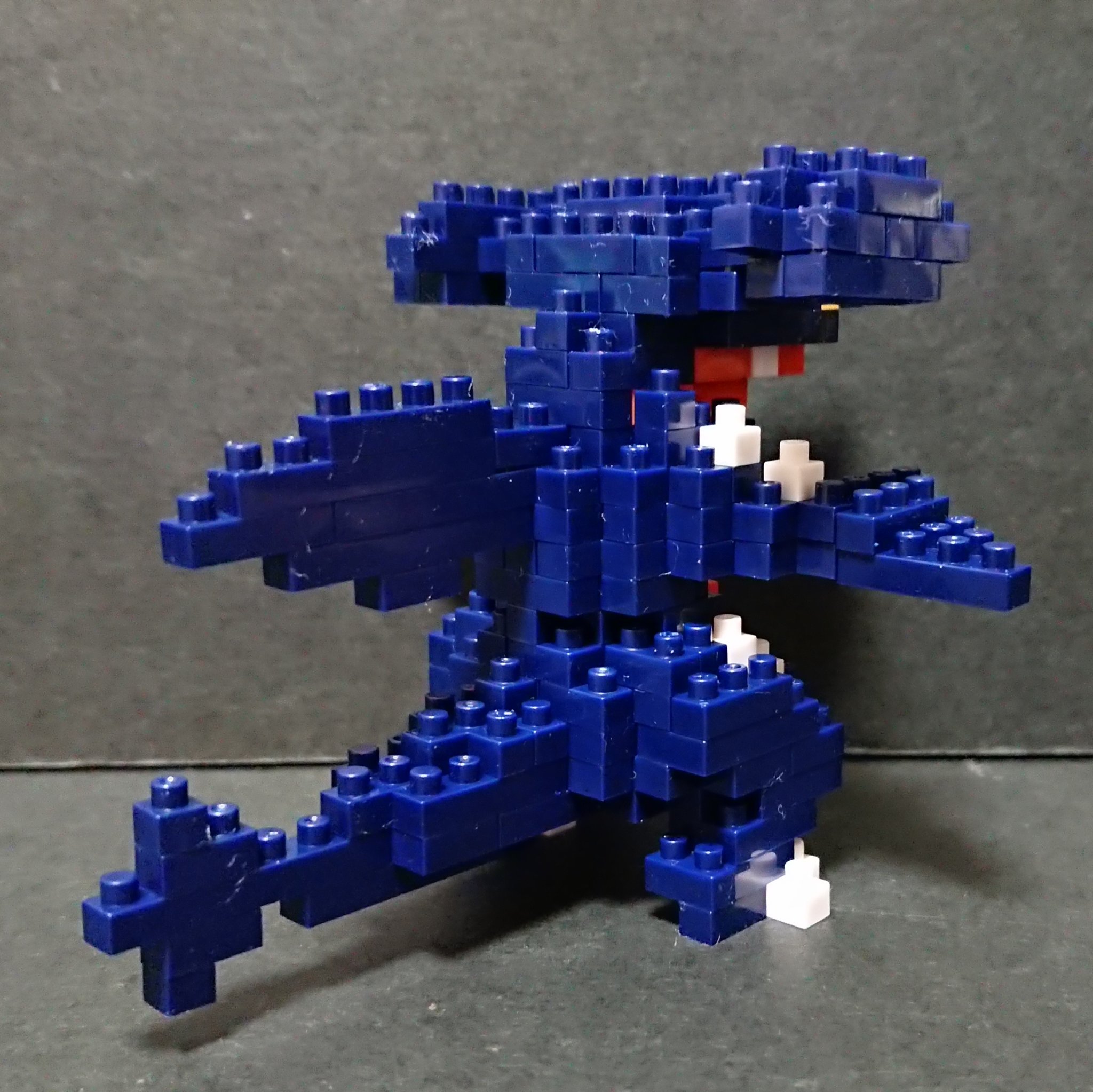 Garchomp (แบบประกอบ) ของแท้ JP - Nanoblock Kawada [เลโก้โปเกมอน]