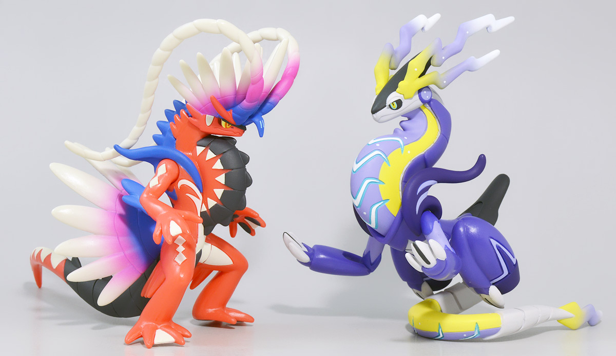 Koraidon ของแท้ JP - Monster Collection Takara Tomy [โมเดลโปเกมอน]