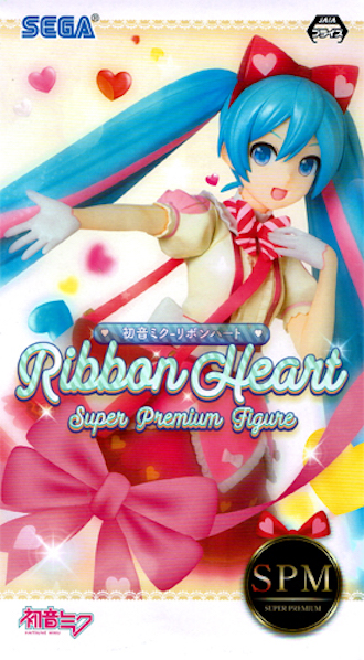 Miku Ribbon Heart ของแท้ JP - Super Premium Sega [โมเดล Project DIVA]